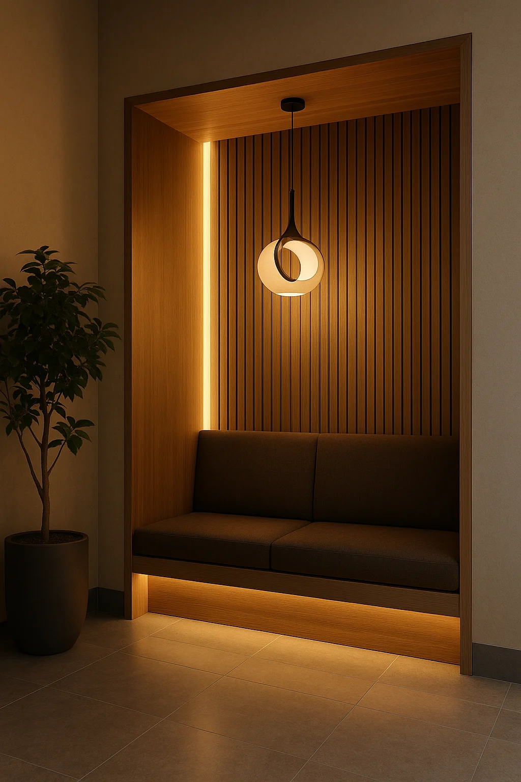 Apartment Lobby and Corridor