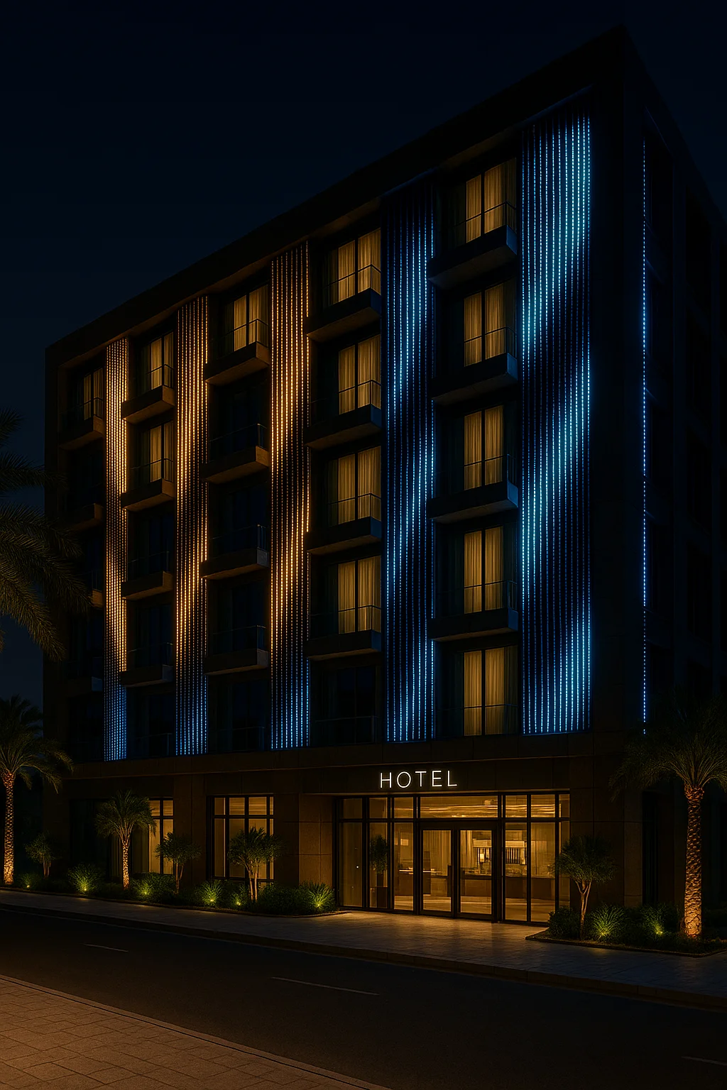 Hotel Entrance Lobby Proposal